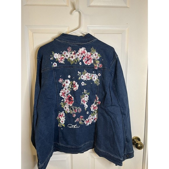 Diane Gilman Blue Jean Jacket - Picture 5 of 13